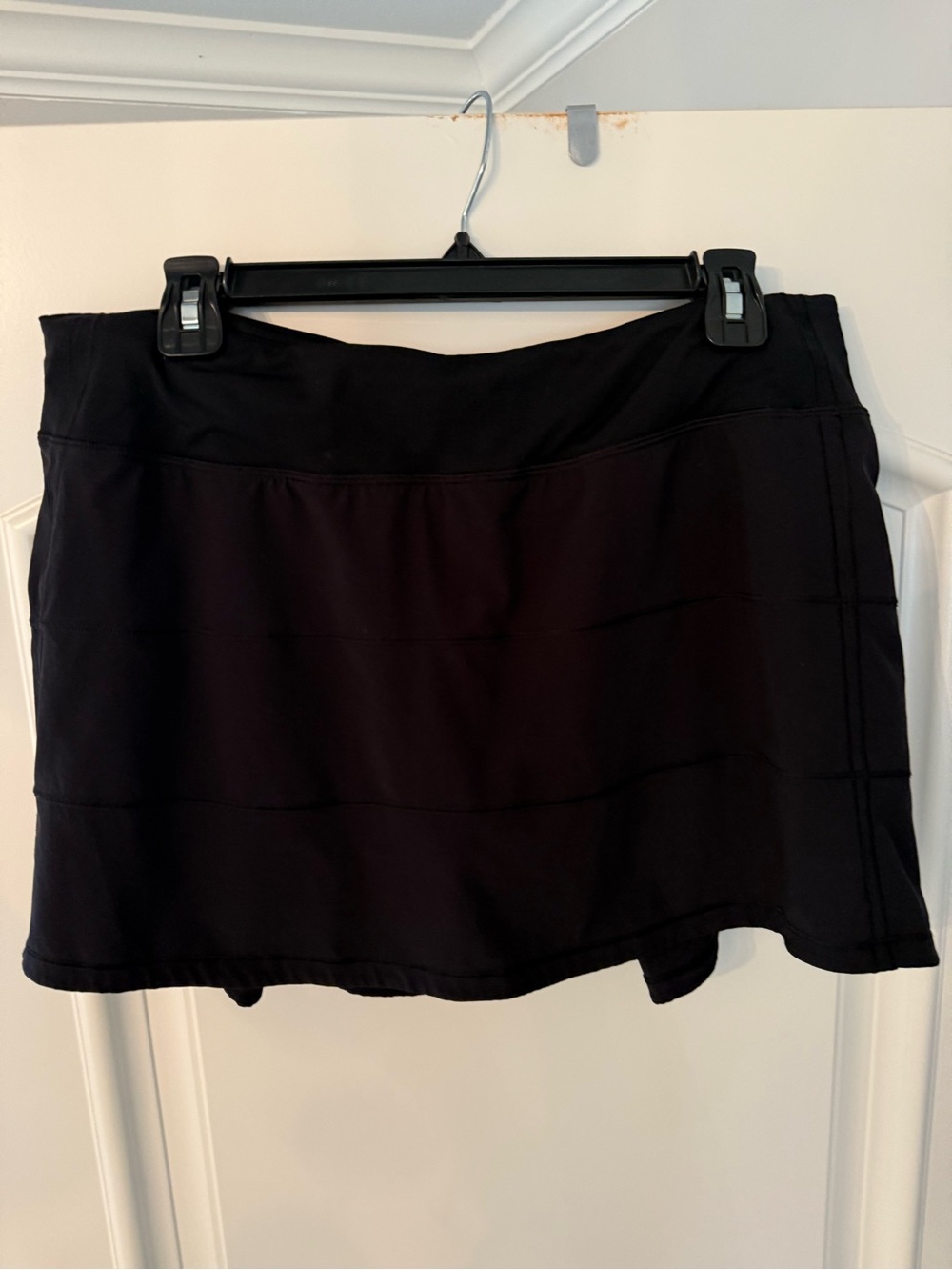 lululemon athletica Black Activewear Skort with Built-in Shorts